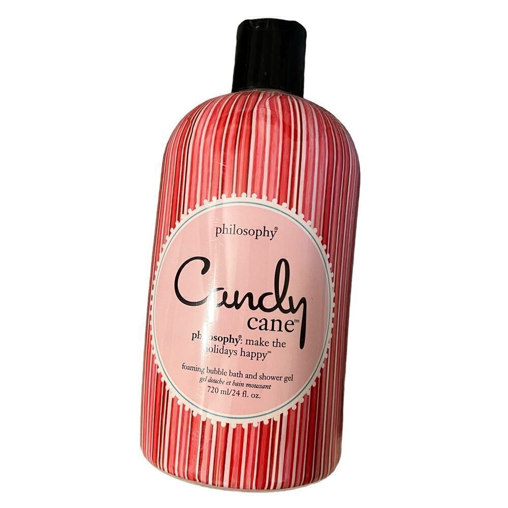 Philosophy Candy Cane Foaming‎ Bubble Bath Shower Gel 24 oz